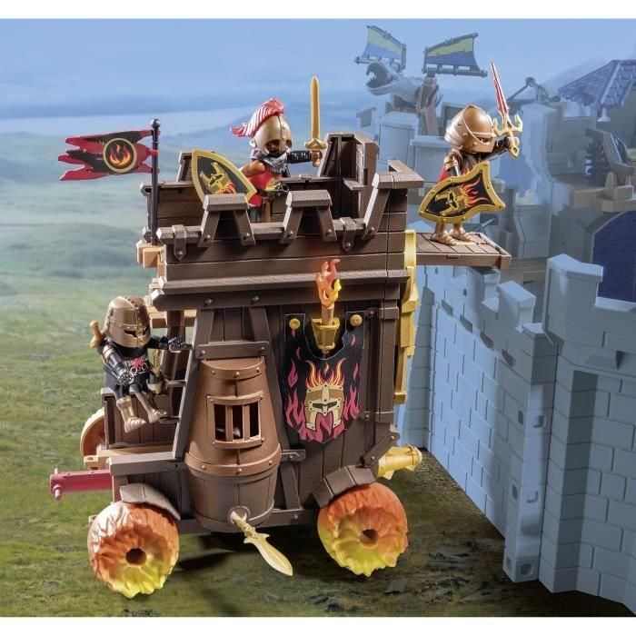 Playmobil Carro Combate Con Cañón Fuego - Set de Figuras y Accesorios para Aventuras de Caballeros 4 Playmobil Carro Combate Con Cañón Fuego - Set de Figuras y Accesorios para Aventuras de Caballeros 4
