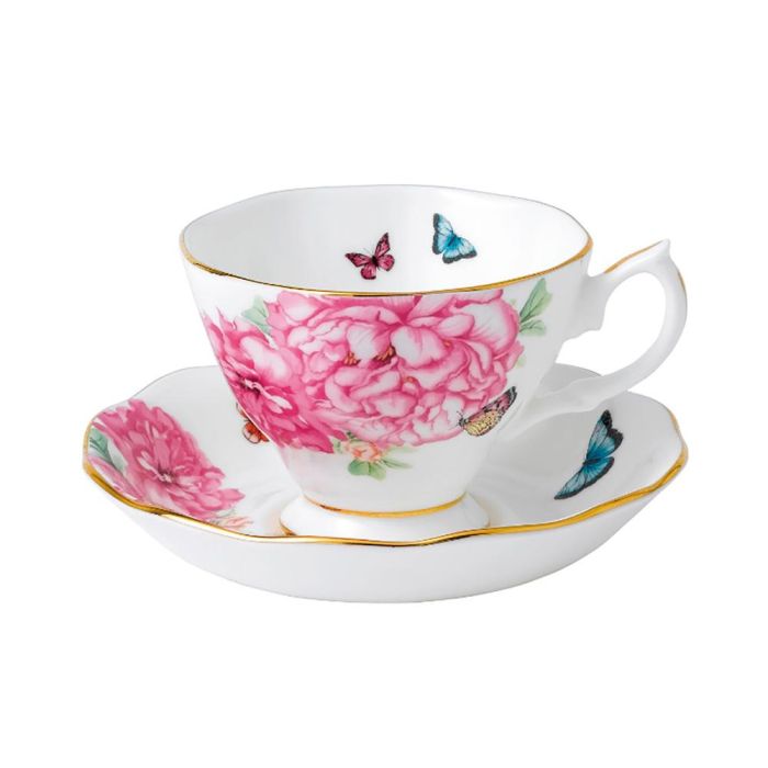 Taza Té 190 Ml Con Plato Royal Albert 14 cm