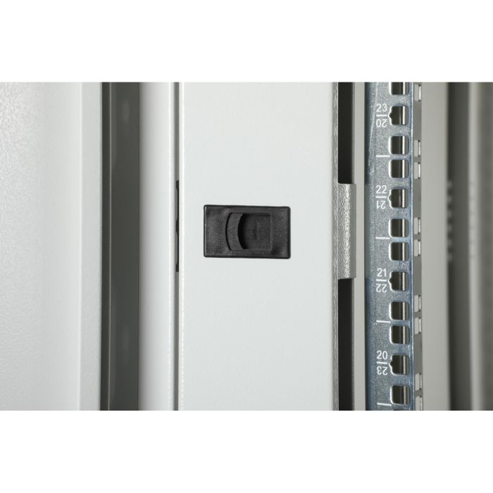 DIGITUS 42HE Netzwerkschrank Unique. 2053x800x1000mm. grau 4