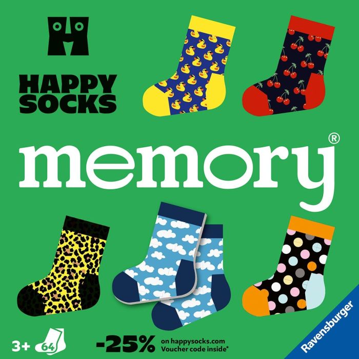 Memory Happy Socks 24702 Ravensburger 4 Memory Happy Socks 24702 Ravensburger 4