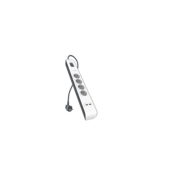 Belkin Surge Protector Black, White 4 Ac Outlet(S) 2 M Belkin Surge Protector Black, White 4 Ac Outlet(S) 2 M