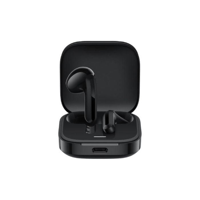 Xiaomi Redmi Buds 6 Active Auriculares Inalámbricos con Micrófono, Controlador Dinámico 14.2mm, Reducción de Ruido, 30h Batería, Modelo M2344E1 - Negro