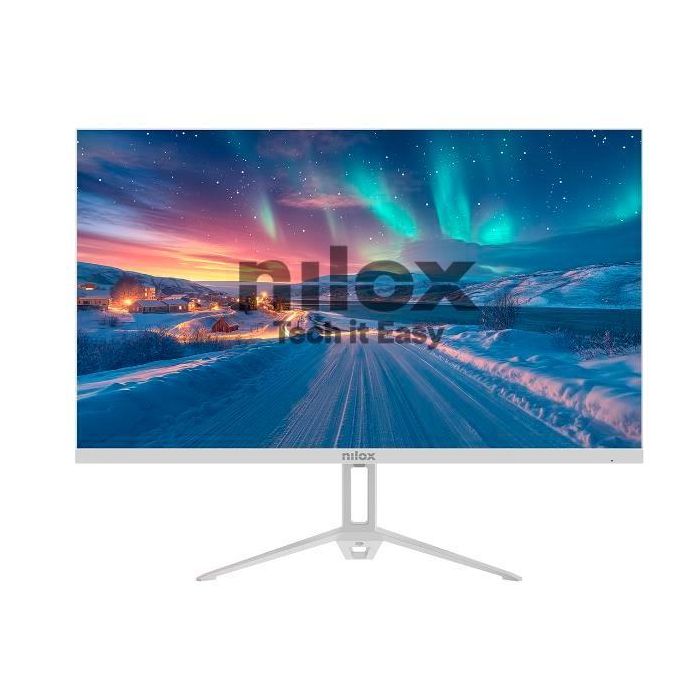 Nilox Monitor Desktop 27", FHD, IPS, 100Hz, 16:9, HDMI-VGA, Blanco