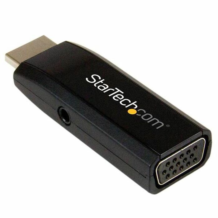 Adaptador DisplayPort a HDMI Startech HD2VGAMICRA Negro Adaptador DisplayPort a HDMI Startech HD2VGAMICRA Negro