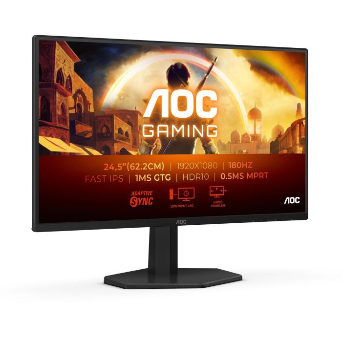 AOC 25G42E Monitor Gaming 24.5" (62.2cm) FHD IPS 180Hz 1ms G-Sync HDMI DP 1 AOC 25G42E Monitor Gaming 24.5" (62.2cm) FHD IPS 180Hz 1ms G-Sync HDMI DP 1