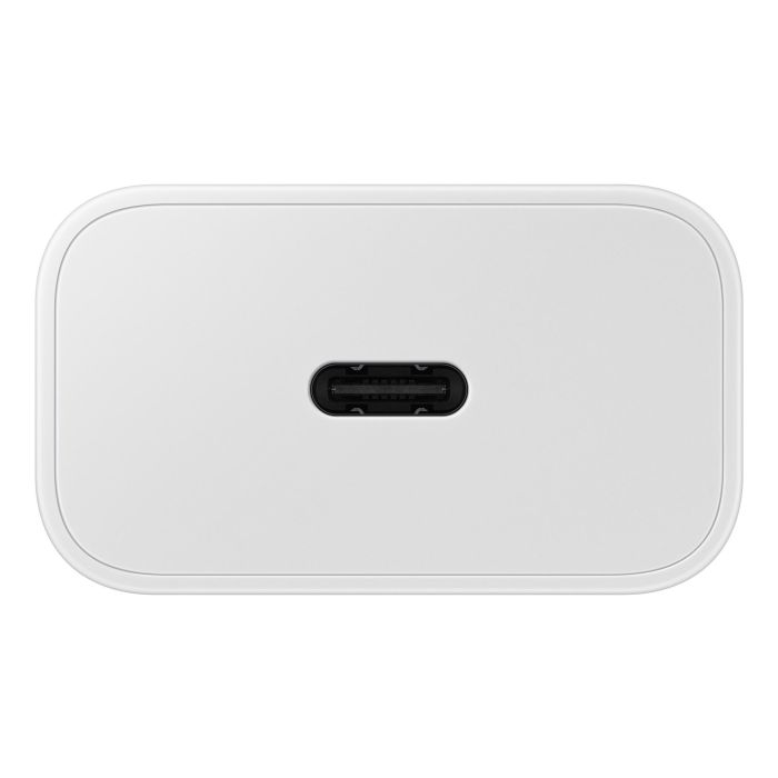 Samsung EP-T2510XWEGEU Cargador de Pared Rápido 25W con Puerto USB-C Blanco y Cable de Carga USB-C a USB-C Blanco 2