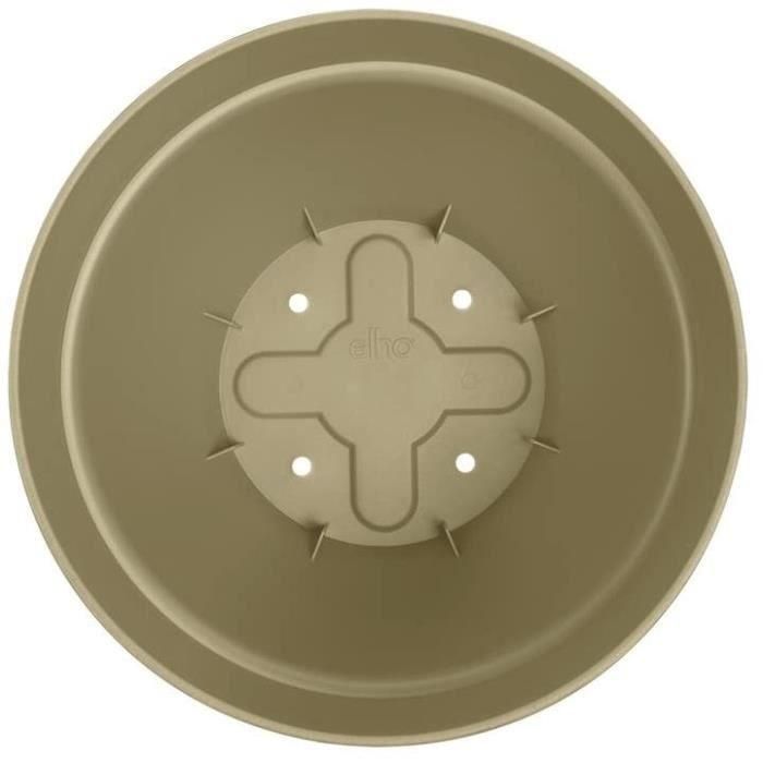Vibia redonda de flores - tanque de plástico - Ø47 - verde 3 Vibia redonda de flores - tanque de plástico - Ø47 - verde 3