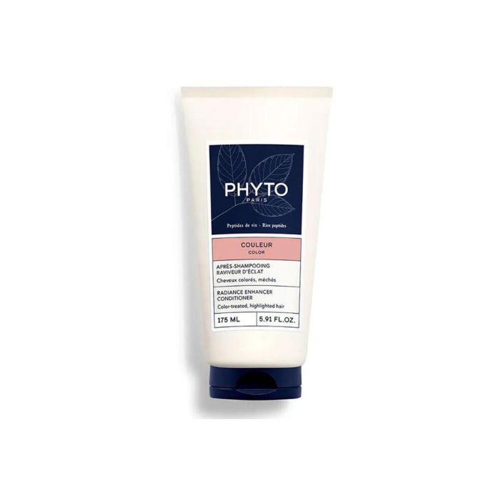 Phyto Acondicionador Reavivador del Brillo para Cabello Teñido y con Mechas, Protección Color 9 Semanas, Sin Siliconas 175 ml