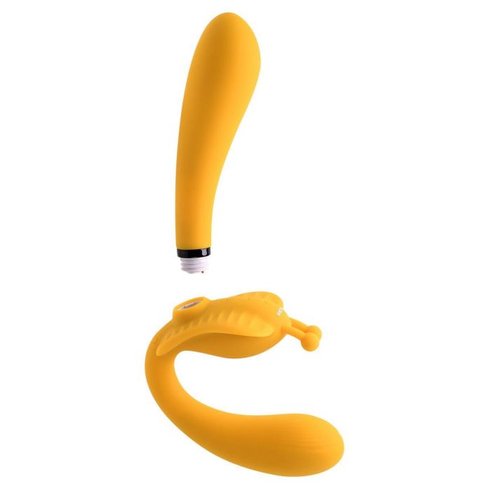Vibrador para Parejas Evolved Amarillo 10 Vibrador para Parejas Evolved Amarillo 10