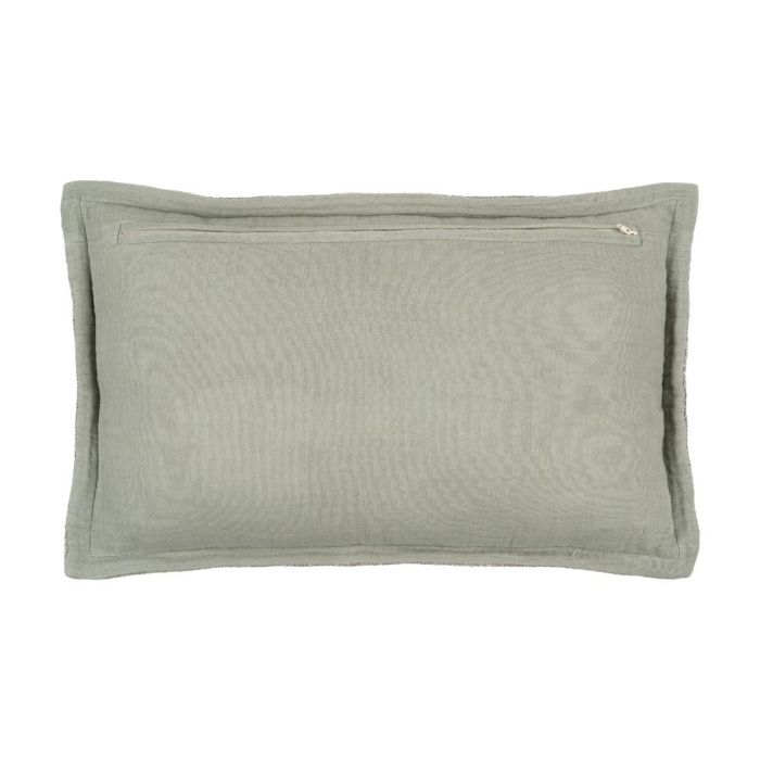 Cojín Verde Viscosa / Poliéster 50 X 30 cm
