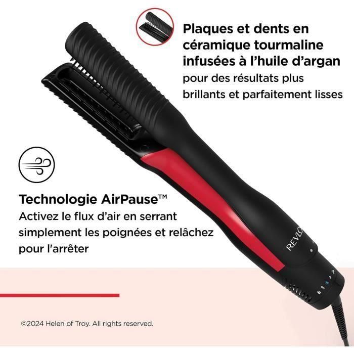 Secador y plancha de pelo en 1 dispositivo - REVLON - ONE STEP AIR STRAIGHT - RVDR5330E 2 Secador y plancha de pelo en 1 dispositivo - REVLON - ONE STEP AIR STRAIGHT - RVDR5330E 2