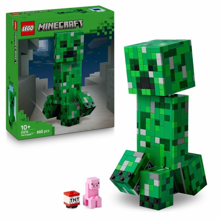 LEGO 21276 Minecraft The Creeper Set de Construcción para Niños 10 Años 10