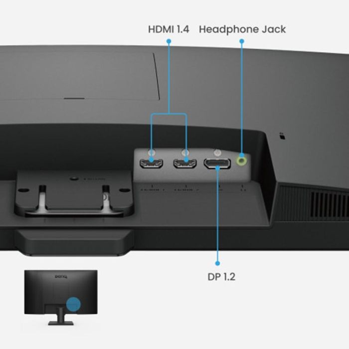 MONITOR BENQ GW2490 (9H.LLSLJ.LBE) 23.8” IPS, FHD, 100HZ, 99% SRGB, 1300:1, 2X HDMI 1x DP, ALTAVOCES, VESA, EYE CARE 2