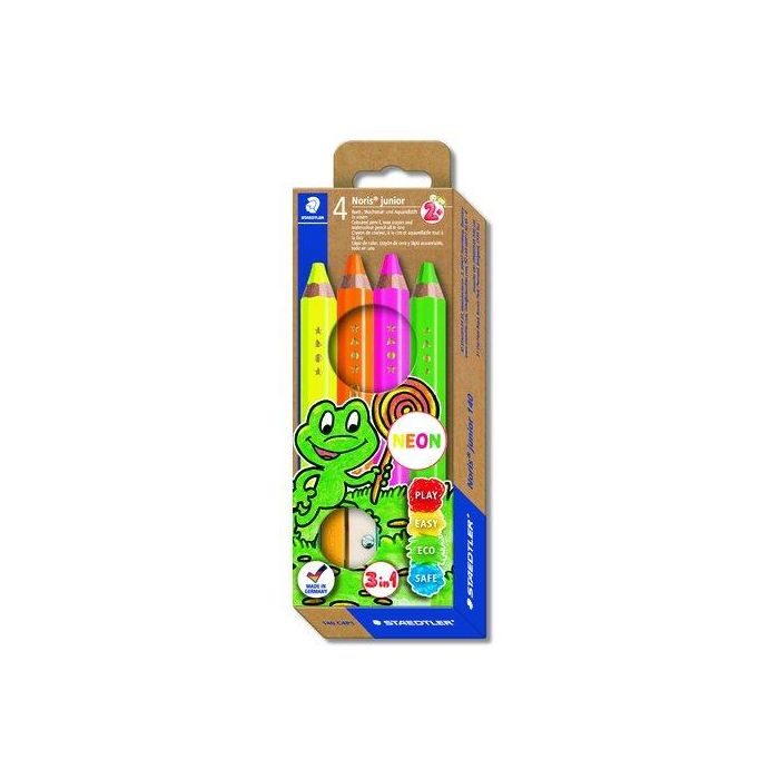 Lapices De Colores Staedtler 140 Neon Caja De 4
