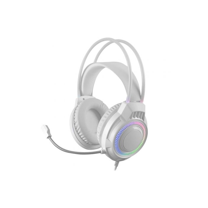 Auriculares Gaming con Micrófono Mars Gaming MH124W/ Jack 3.5/ Blancos