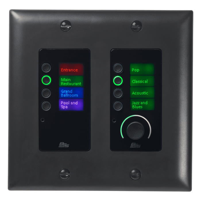 Controlador Ethernet Con 8 Botones Y Control De Volumen Controlador Ethernet Con 8 Botones Y Control De Volumen