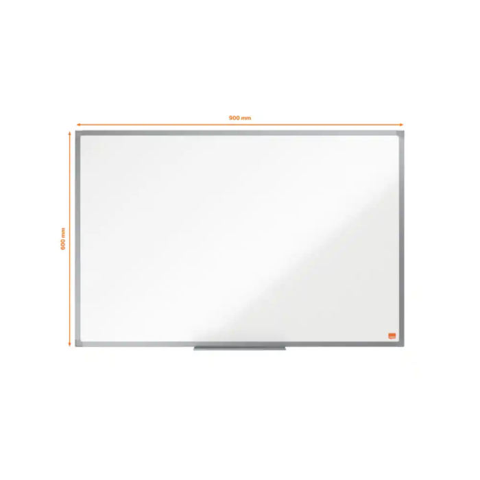 Pizarra Blanca Melamina Nobo Essence Marco Aluminio 90X60 Cm 4