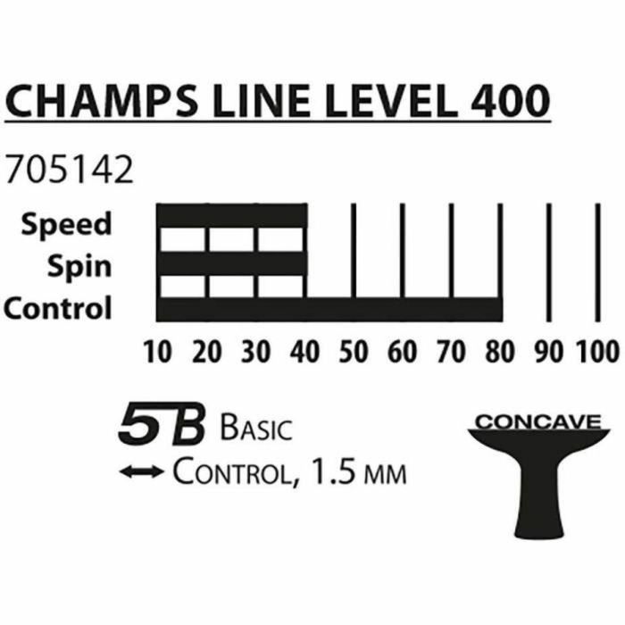 Schildkröt SCH4000885884982 Set de Tenis de Mesa CHAMPS Line 400 FSC 1 Schildkröt SCH4000885884982 Set de Tenis de Mesa CHAMPS Line 400 FSC 1