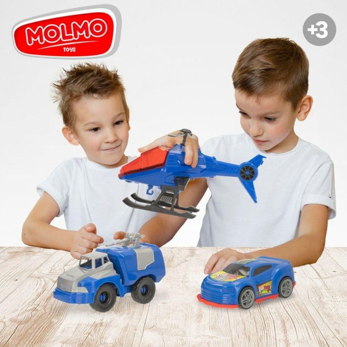 Set de Vehículos Colorbaby 20 x 12 x 8,5 cm 6 Unidades 3 Piezas Policía 2 Set de Vehículos Colorbaby 20 x 12 x 8,5 cm 6 Unidades 3 Piezas Policía 2