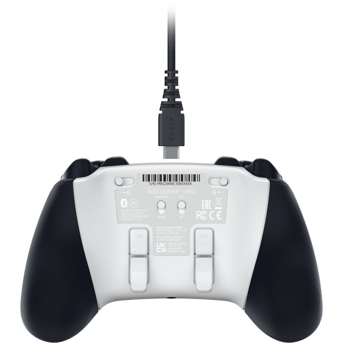 Razer Wolverine V2 Pro Gamepad para PC y PlayStation 5 Inalámbrico y Alámbrico Color Blanco 5