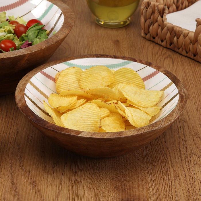 Ensaladera Versa Flint Madera de mango 24 x 7 x 24 cm 3