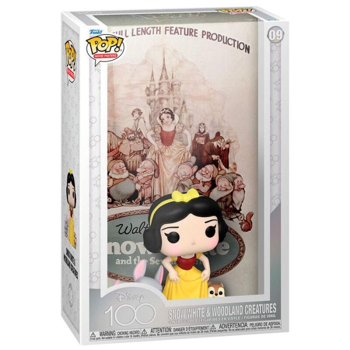 FUNKO Figura POP Movie Poster Disney 100th Blancanieves & Woodland Creatures