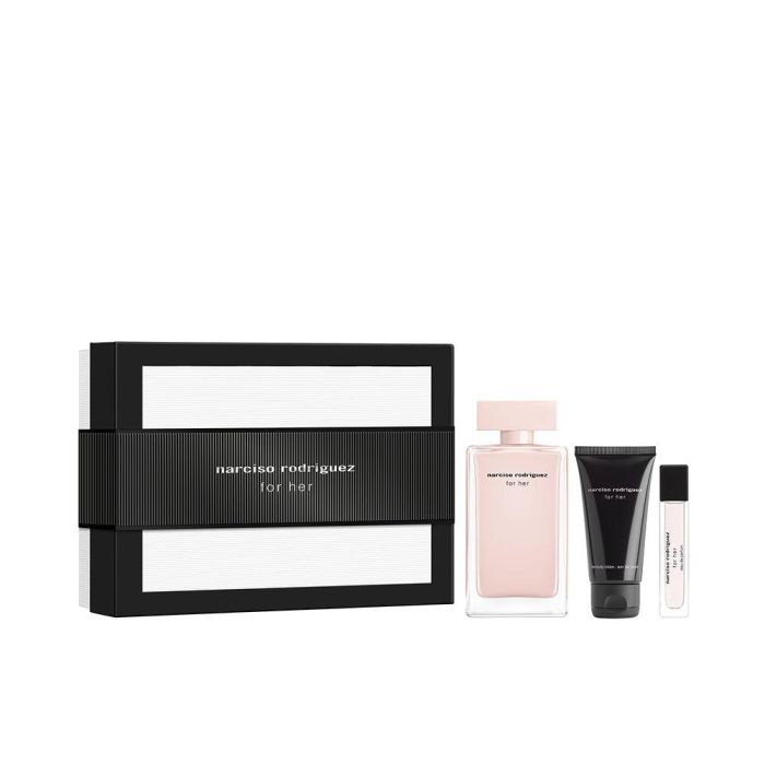 Narciso Rodriguez FOR HER Cofre de Regalo para Mujer Eau de Parfum Set 3 pz