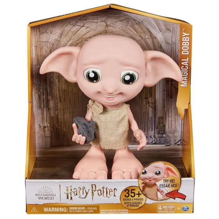 Spin Master Figura Interactiva Dobby Mundo Mágico SPI6067280 5