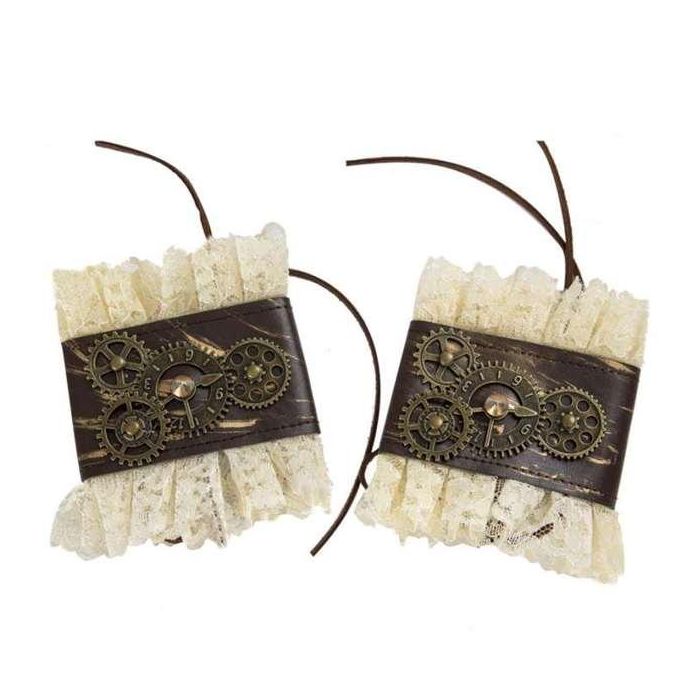 Muñequeras steampunk one size