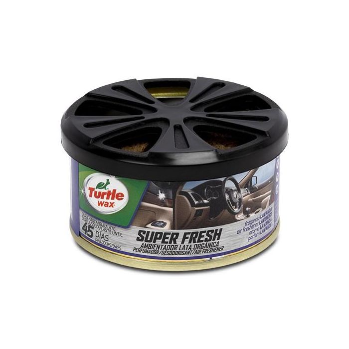 Ambientador para Coche Turtle Wax Super Fresh Lata Lavanda 3 Ambientador para Coche Turtle Wax Super Fresh Lata Lavanda 3