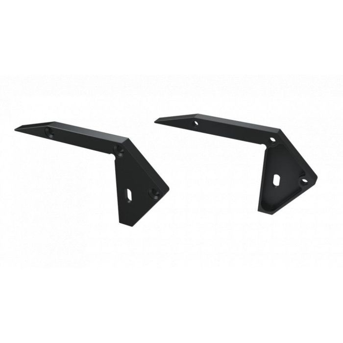 Tapón Final Perfíl Tipo SCALA Aluminio - Izquierda - Plata - Con Agujero 3