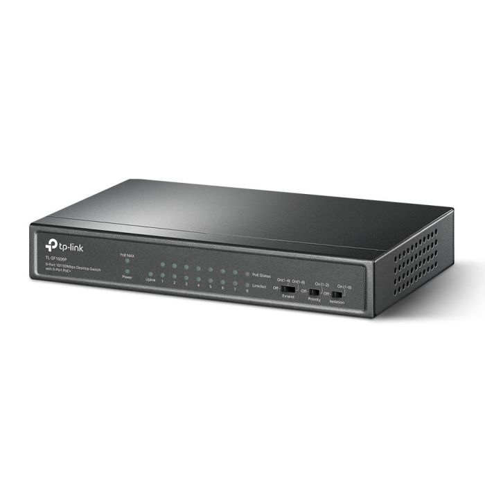 Switch 9 Puertos Tp - Link Tl - Sf1009P 10 1 Switch 9 Puertos Tp - Link Tl - Sf1009P 10 1