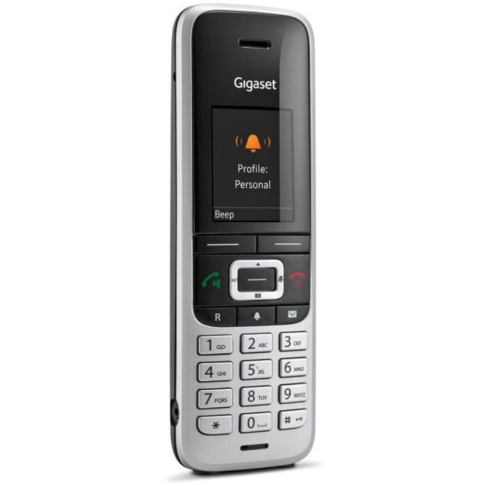 Gigaset Premium 100 Teléfono DECT Inalámbrico Negro/Plata con Altavoz, Identificador de Llamadas y Agenda de 500 Contactos 0 Gigaset Premium 100 Teléfono DECT Inalámbrico Negro/Plata con Altavoz, Identificador de Llamadas y Agenda de 500 Contactos 0