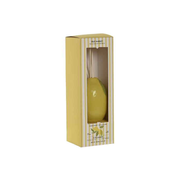 Ambientador Mikado Mediterraneo DKD Home Decor Amarillo 8 x 11.5 x 8 cm (2 Unidades) 2