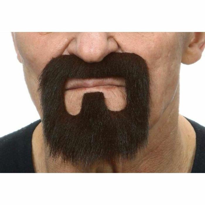 Barba y bigote adulto talla única