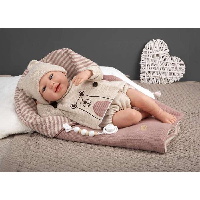 Muñeco reborn arias 45 cm lain c/saco dormir 1 Muñeco reborn arias 45 cm lain c/saco dormir 1