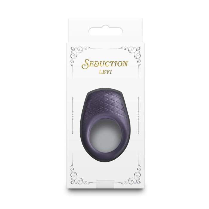 Anillo para el Pene NS Novelties Seduction Gris 4 Anillo para el Pene NS Novelties Seduction Gris 4