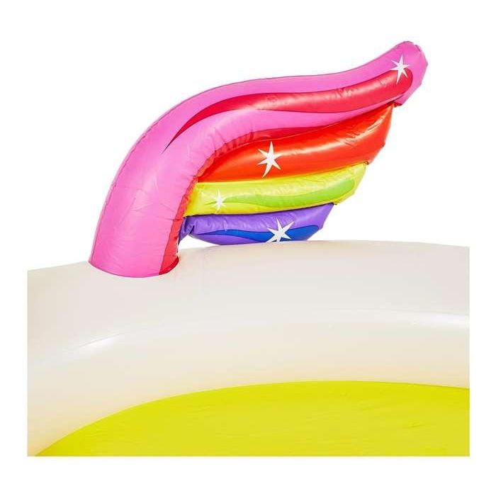 Piscina hinchable unicornio 272x193x104 cm 6