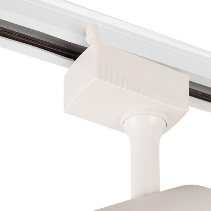 Foco de Carril Monofásico 30W COB Regulable Flicker Free Blanco CCT 3000-6000ºK [1916-TL-30W-M-CCT] 3