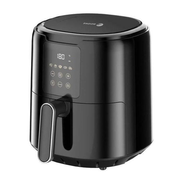 Freidora sin aceite - FAGOR - Airfryer FG4210 - 4,2 L - 1300 W - Pantalla táctil - 5 preajustes de cocción - Temporizador - Negra 1 Freidora sin aceite - FAGOR - Airfryer FG4210 - 4,2 L - 1300 W - Pantalla táctil - 5 preajustes de cocción - Temporizador - Negra 1