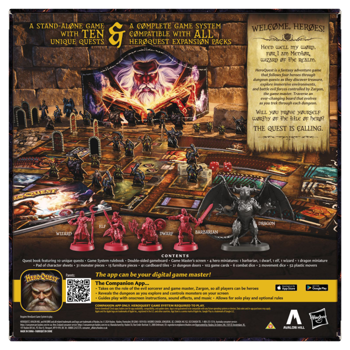 Juego De Mesa Heroquest First Light G0978 Hasbro Gaming 4 Juego De Mesa Heroquest First Light G0978 Hasbro Gaming 4