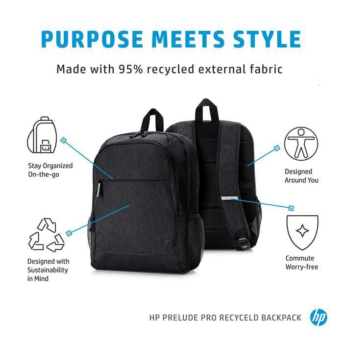 HP Prelude Pro 15.6-inch Recycled Backpack 1 HP Prelude Pro 15.6-inch Recycled Backpack 1