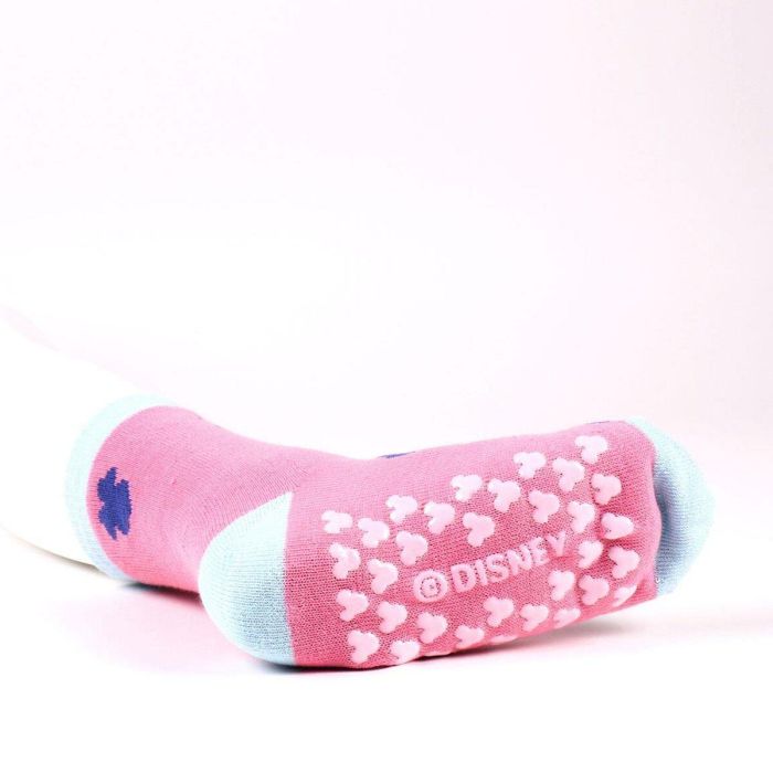 Calcetines Antideslizantes Minnie Mouse Multicolor 2 Unidades 3