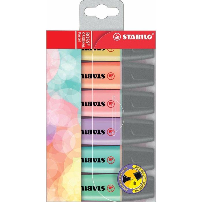 Set de Marcadores Fluorescentes Stabilo Boss Multicolor (5 Unidades) 2 Set de Marcadores Fluorescentes Stabilo Boss Multicolor (5 Unidades) 2