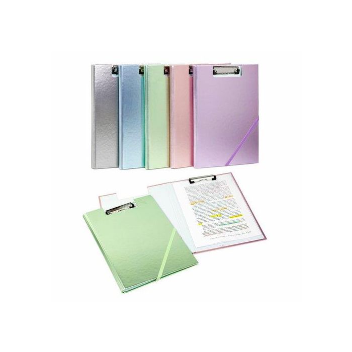 Carpeta Con Pinza Miniclip Superior Carchivo Metal A4 Surtido (Set de 12)