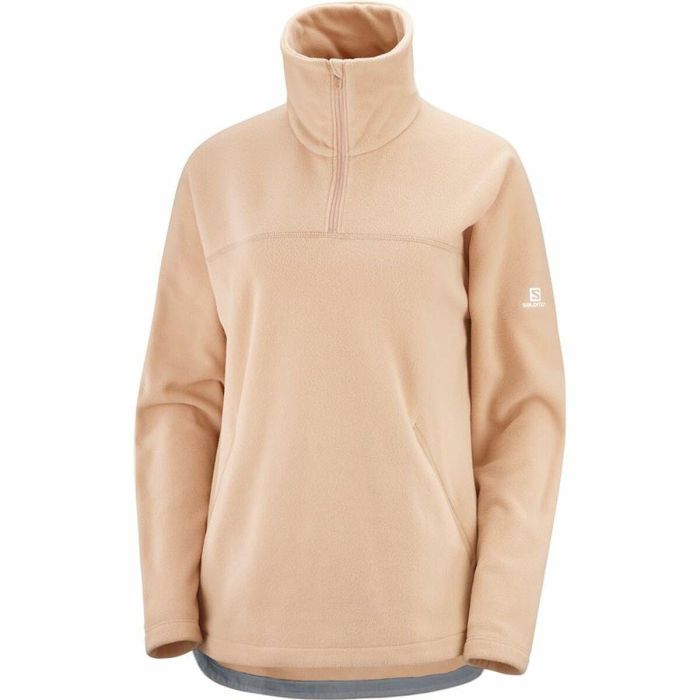 Forro Polar Salomon Essentiall Cosy Mujer Rosa claro 0 Forro Polar Salomon Essentiall Cosy Mujer Rosa claro 0