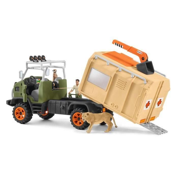 Schleich 42475 - Gran camión de rescate de animales 3
