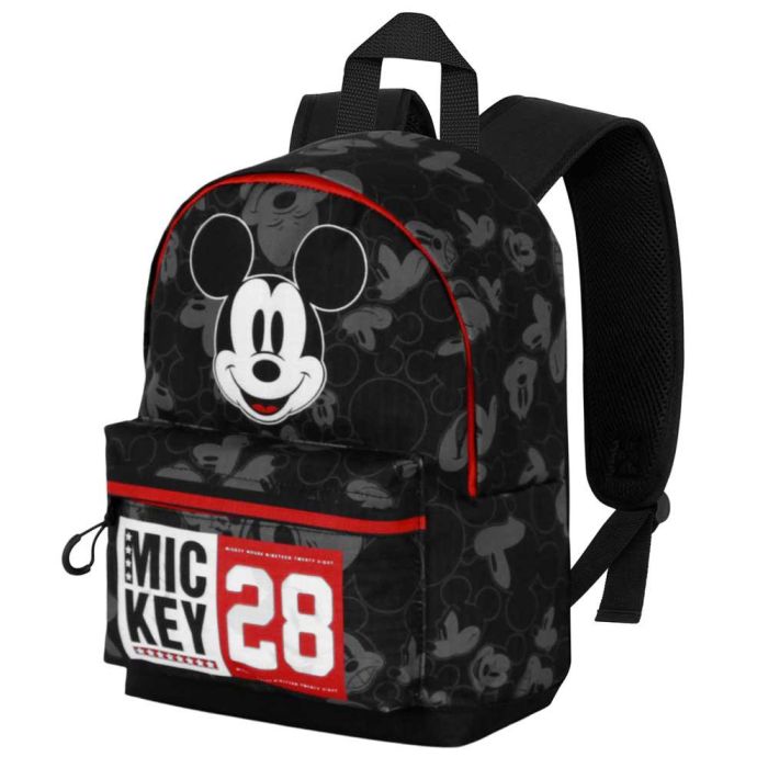 Mochila Pequeña HS FAN Year Disney Mickey Mouse Negro Mochila Pequeña HS FAN Year Disney Mickey Mouse Negro
