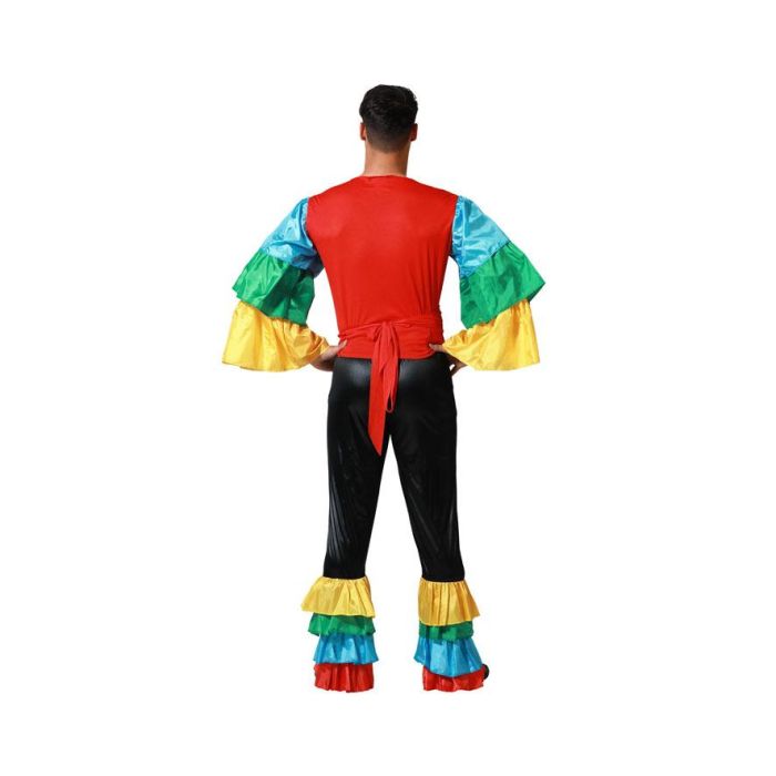 Disfraz Rumbero Hombre Adulto Rojo M-L 2 Disfraz Rumbero Hombre Adulto Rojo M-L 2