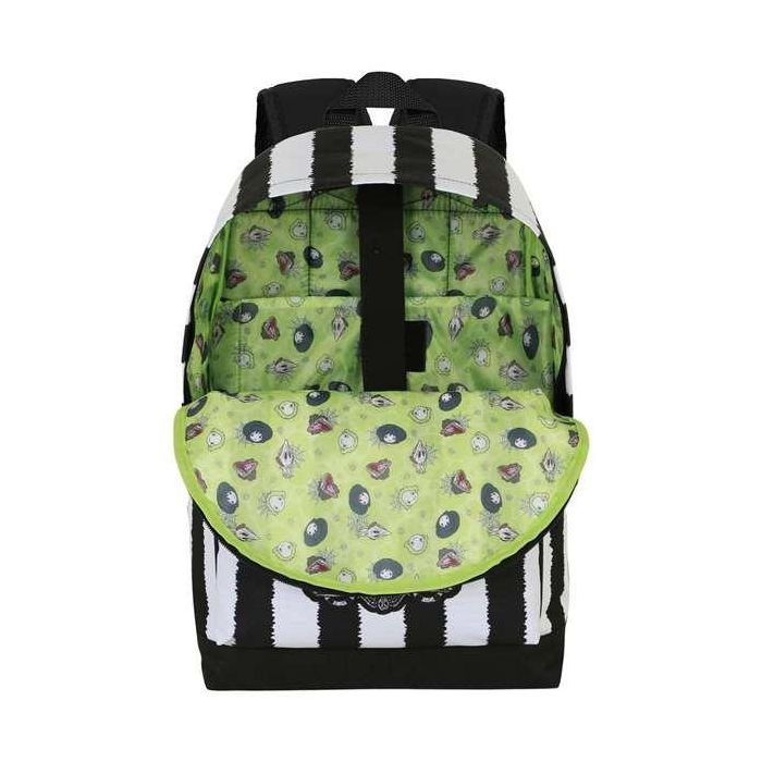 Karactermania Mochila HS FAN 2.2 Bitelchús / Beetlejuice Stripes, Ripstop, 31 x 18 x 44 cm 3 Karactermania Mochila HS FAN 2.2 Bitelchús / Beetlejuice Stripes, Ripstop, 31 x 18 x 44 cm 3